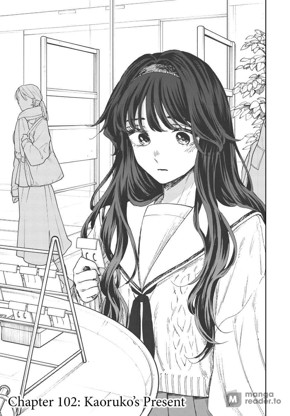 Kaoru Hana wa Rin to Saku, Chapter 102 image 01